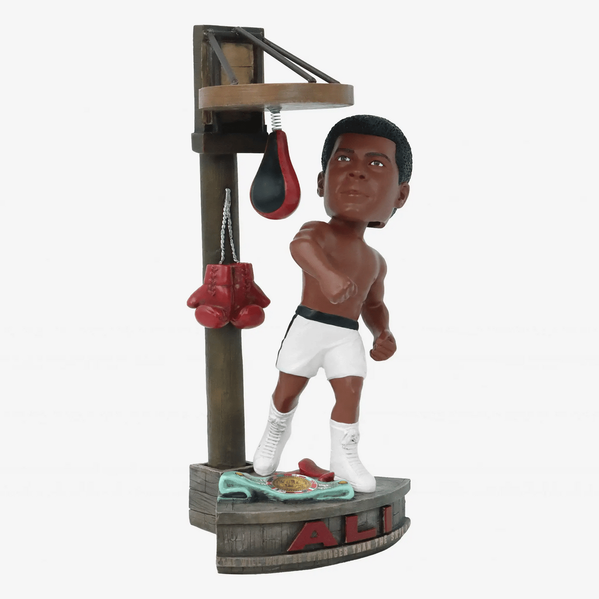 Muhammad Ali Speed Bag Bobblehead Bobbletopia