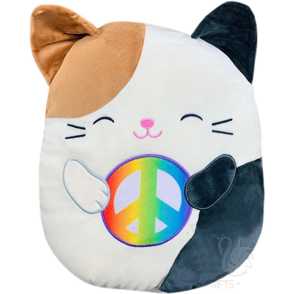 12 Inch Cam the Cat with Peace Sign Squishmallow