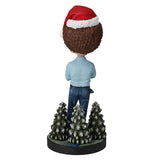 Bob Ross Holiday Bobblehead