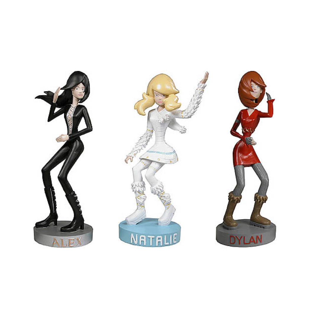 Charlie's Angels, Natalie, Alex, Dylan NECA Head Knocker