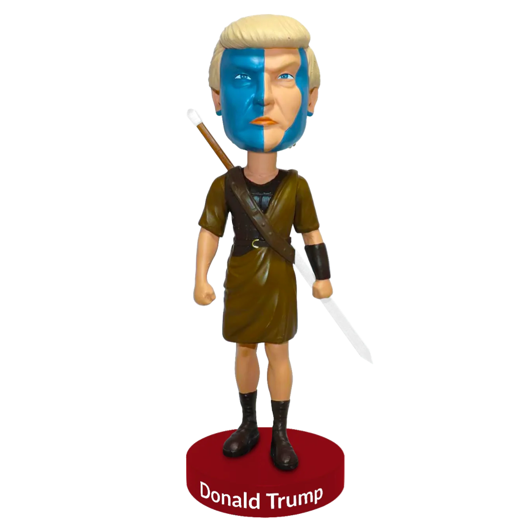 Trump top bobblehead doll