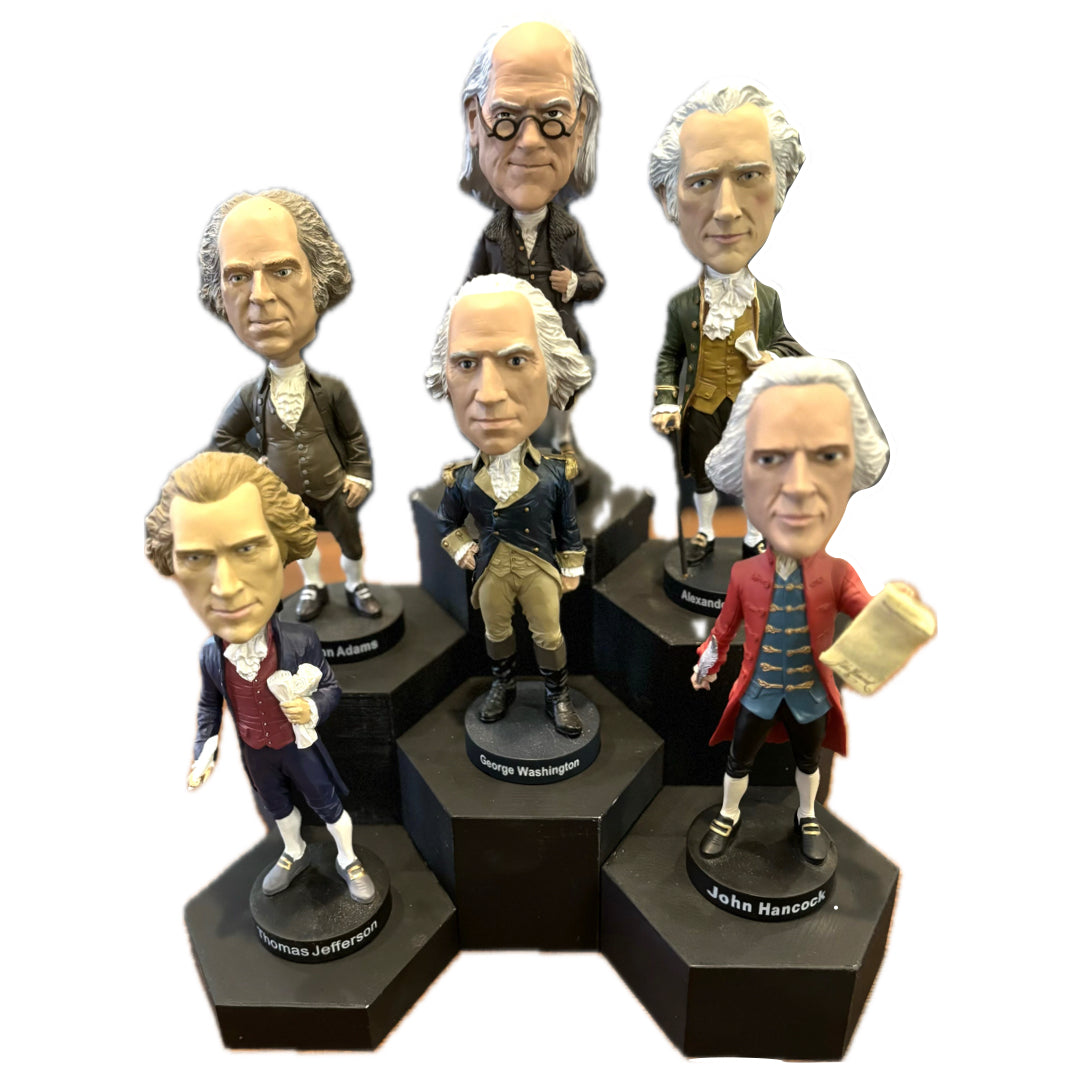 Universal Bobblehead Pedestal Set, Showcase, Curio Cabinet