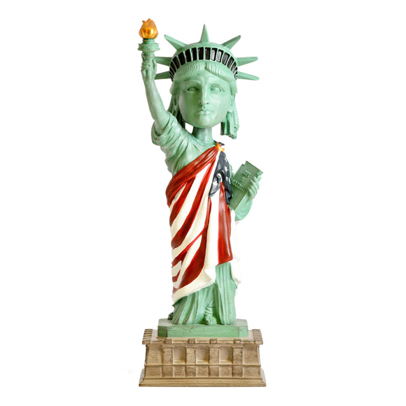 Statue of Liberty Bobblehead (American Flag Version)
