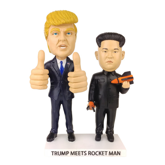 Trump Meets Rocketman Bobblehead