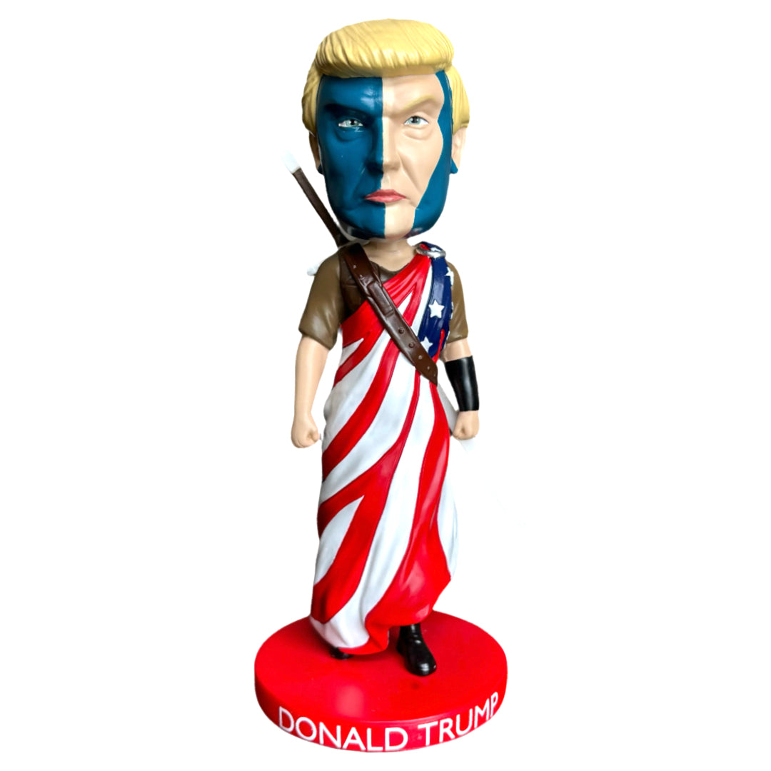 President Donald Trump Braveheart Freedom Bobblehead, Trumpinator ...