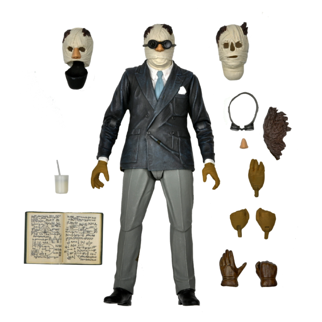 Universal Monsters Ultimate Invisible Man 7″ Action Figure