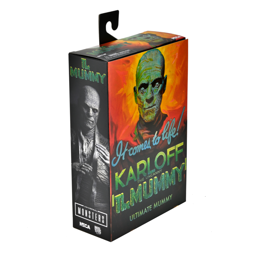 Universal Monsters - Ultimate Mummy (B&W) - 7” Action Figure