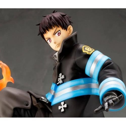 Figurine Fire Force Shinra Kusakabe 16cm 1/8 PVC Anime Modèle Scène