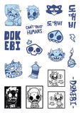 Dokebi THRASHER Blue Goblin Edition by Strangecat Toys