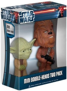 Yoda & Chewbacca (Ultra Mini Wacky Wobblers)