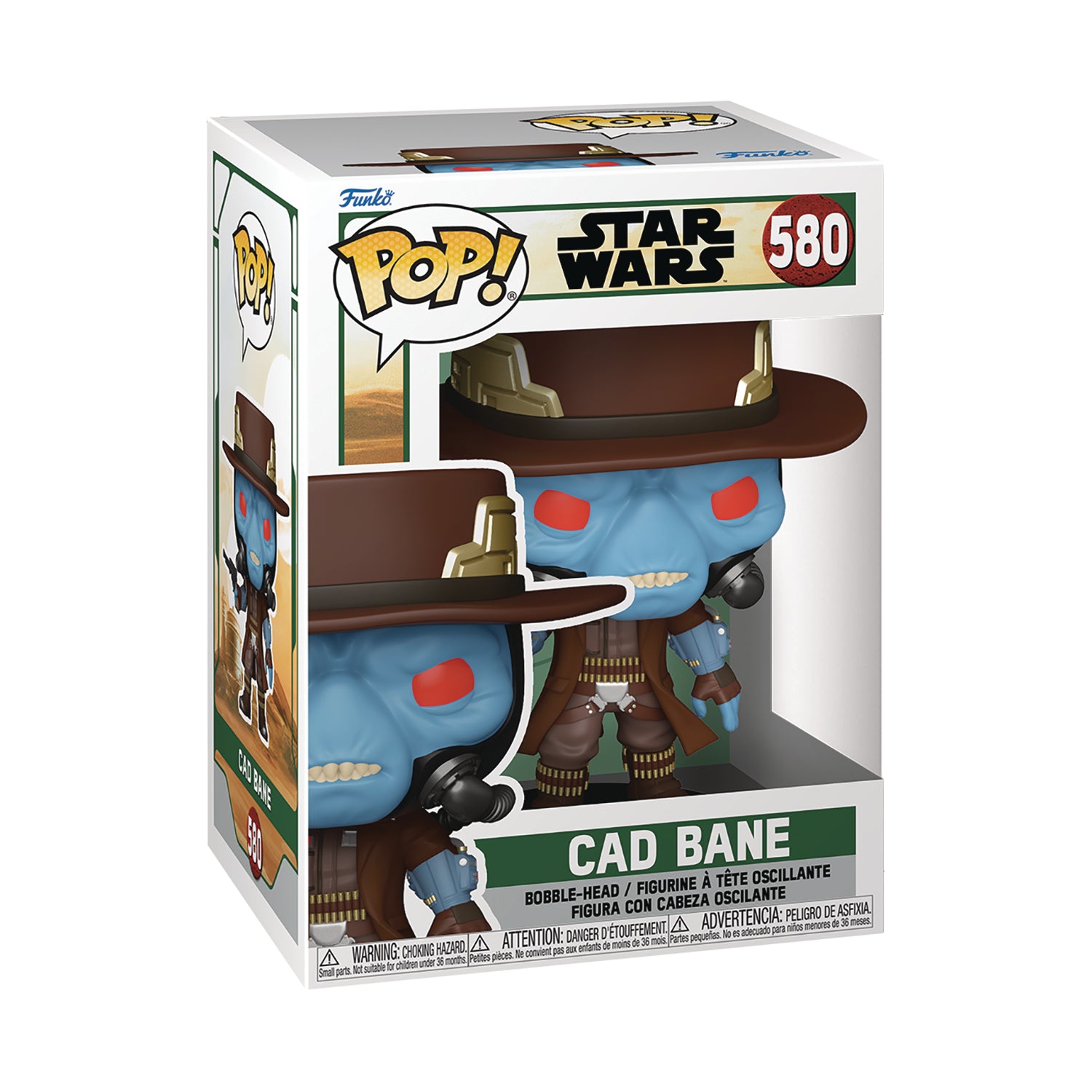 Star Wars: Book of Boba Fett Cad Bane Pop! Bobblehead – Bobbletopia