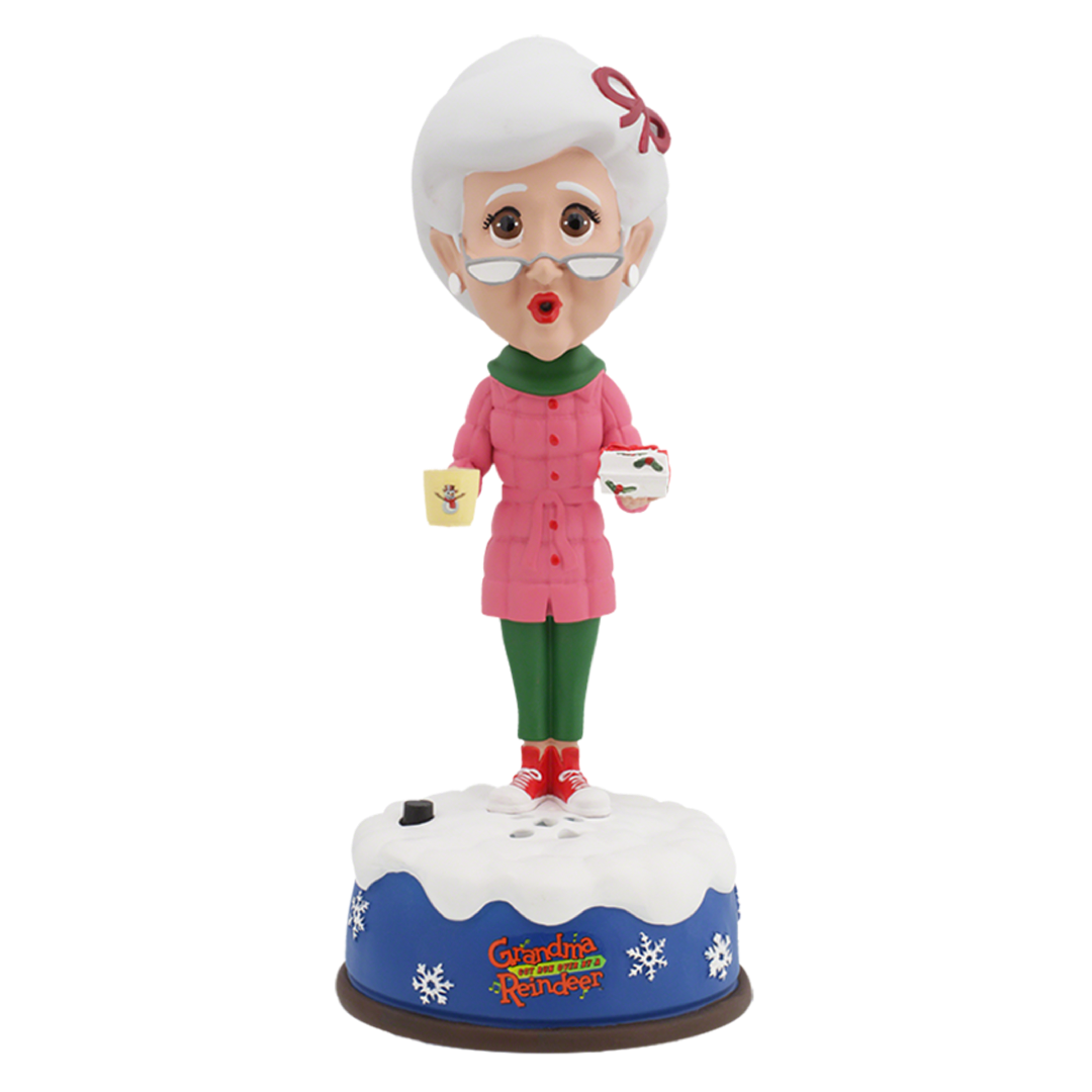 Grandma Got Run Over by a Reindeer Royal Bobbles Bobblehead, image size:1080x1080