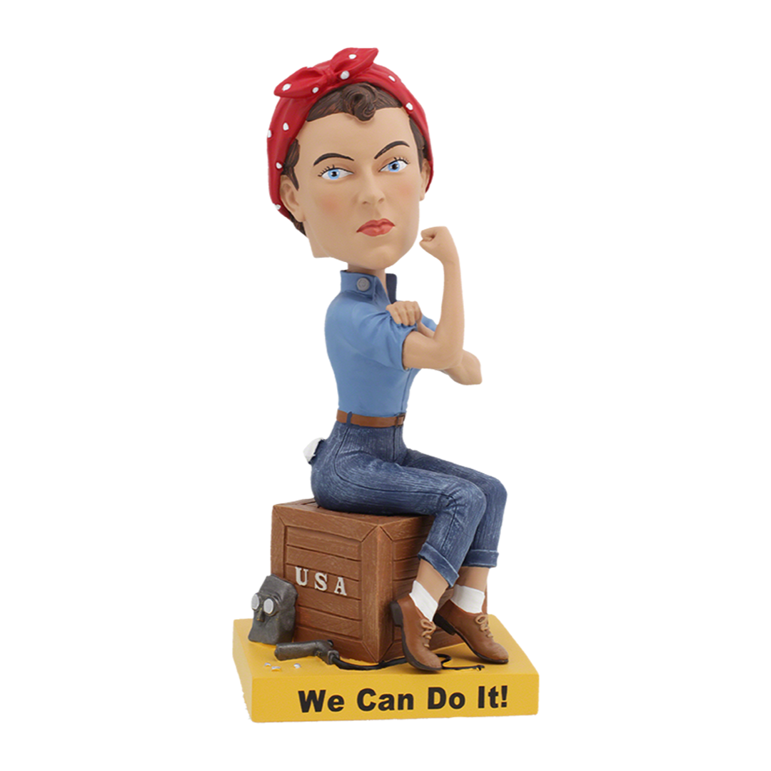 Rosie the Riveter Royal Bobbles Bobblehead – Bobbletopia