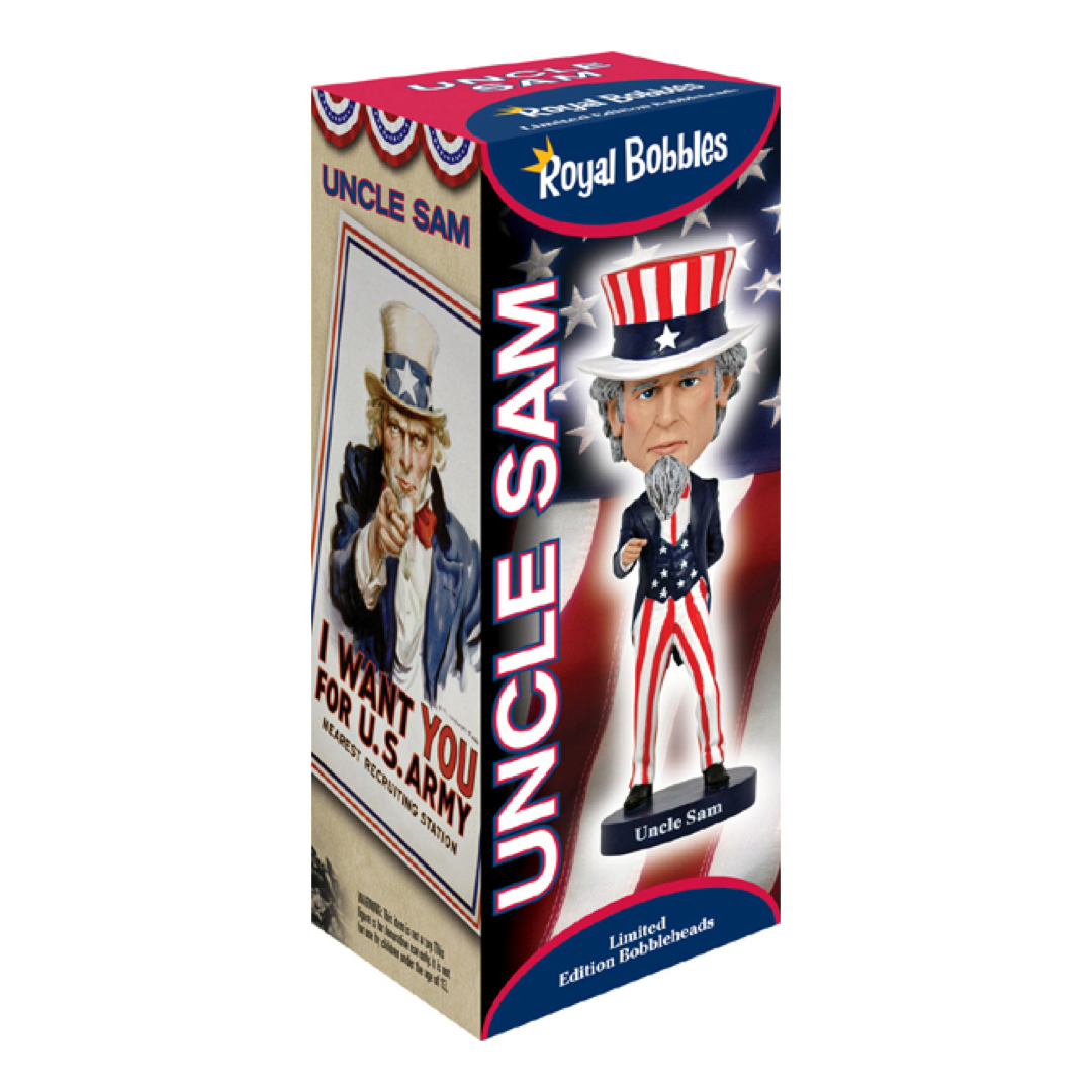 Uncle Sam Royal Bobbles Bobblehead – Bobbletopia